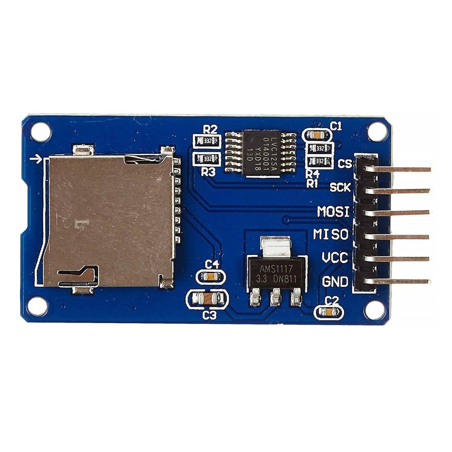 Micro SD Card Module Slot Socket Reader for Arduino UNO R3 Mega 2560 Nano - AR031 - REES52