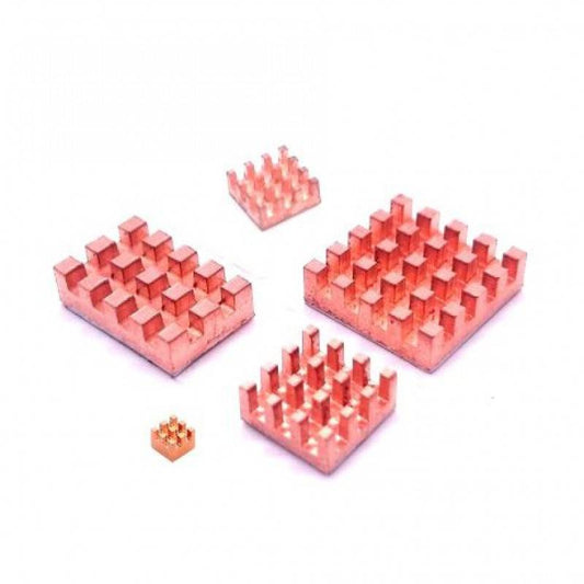 5 in 1 Pure Copper Heat Sink for Raspberry 4 Model B/Pi 3- RS2929 - REES52