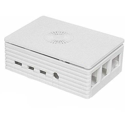 Raspberry Pi 4 ABS Case Raspberry Pi Enclosure Case Pi 4 Premium Case for Raspberry Pi 4 4B (White)- RS2659 - REES52