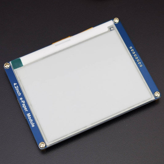 4.2 Inch e-Ink Screen Display e-Paper Module SPI Interface Black And White For Arduino Raspberry Pi - RS2405 - REES52