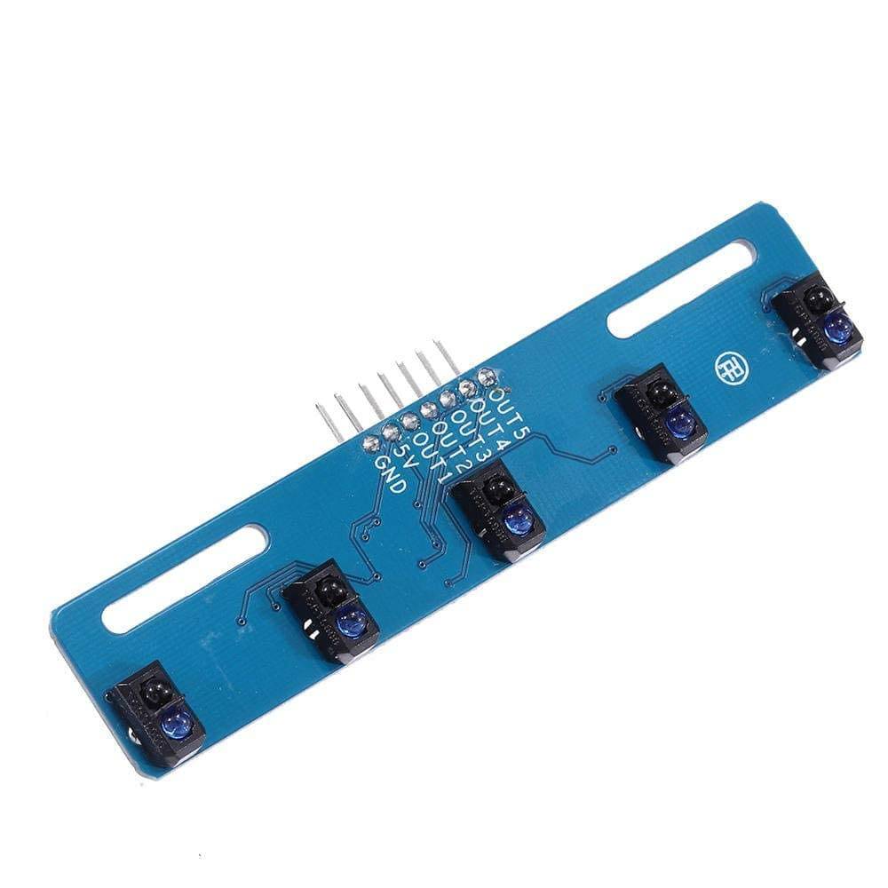 5 Channel IR Infrared TCRT5000 Line Detection Module Line Follower Sensor compatible with Arduino- RS2962 - REES52