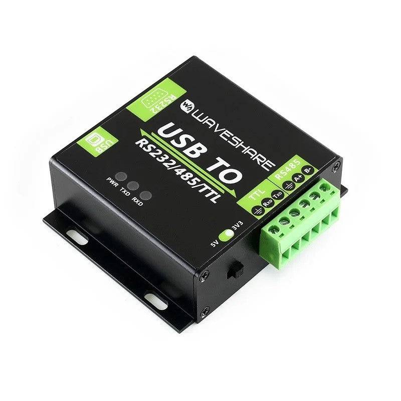 Waveshare USB to RS232 / RS485 / TTL Industrial Isolated Converter - RS3059 - REES52