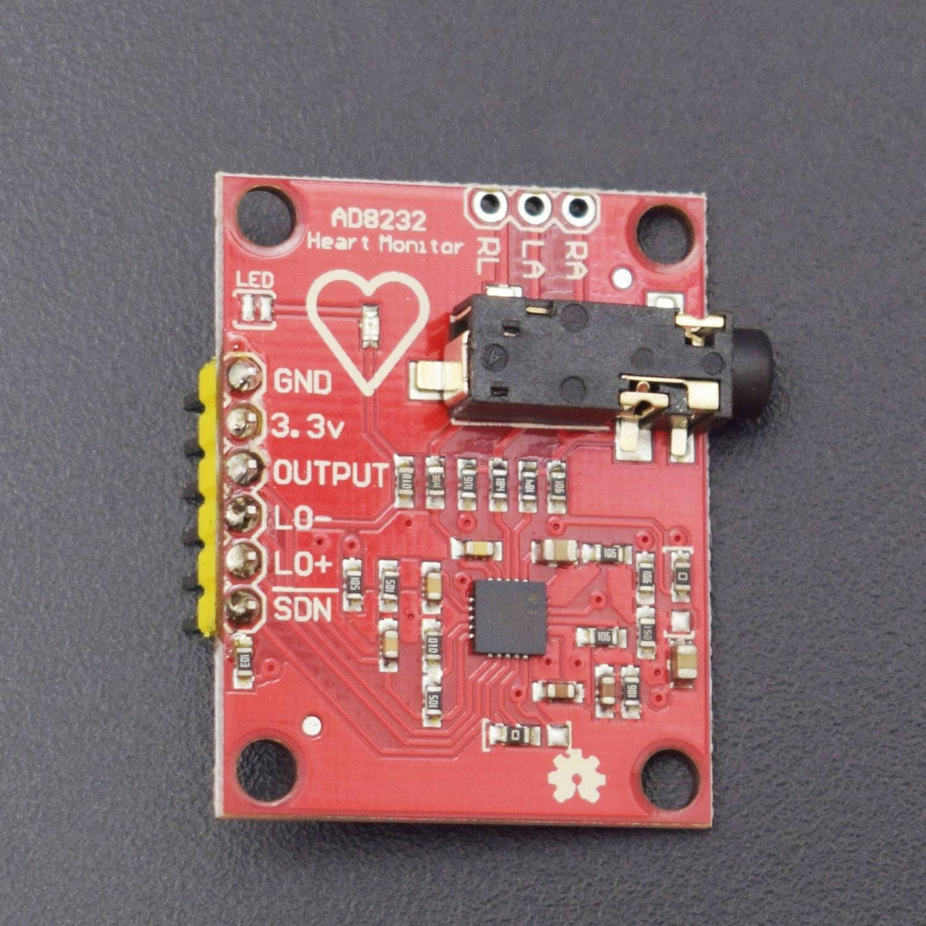 ECG module AD8232 heart ECG Monitoring Sensor Module – REES52