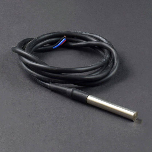 DS18B20 1M Waterproof Temperature Probe Thermometer with Heat Resistance Thermal Cable -SR038 - REES52