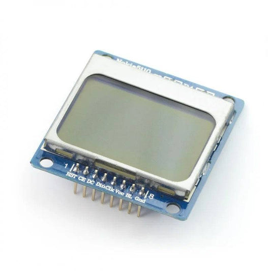 Nokia 5110 LCD Module Red Backlight - Arduino, ARM and other MCU - LD231 - REES52