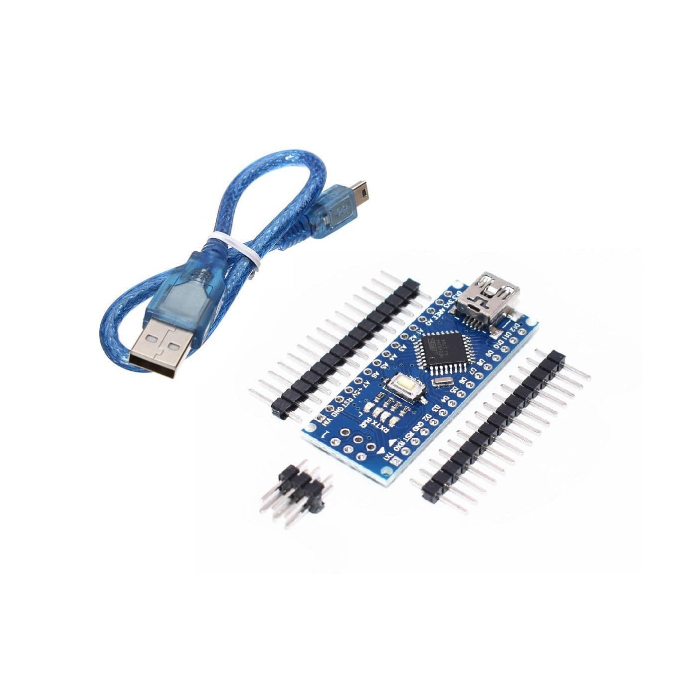 ARDUIN0 Nano V3.0, Nano Board ATmega328P 5V 16M Micro-Controller Board with USB Cable - AR008-RK040 - REES52