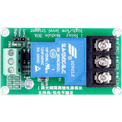 1 channel 12V 30A Relay Control Board Module with Optocoupler - RS3278 - REES52
