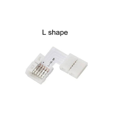 LED Connector 5pin 10mm Connecting Strip Connector to Wire ( LED Strip Connectors – 5 Pin ) - Pack of 2 - REES52
