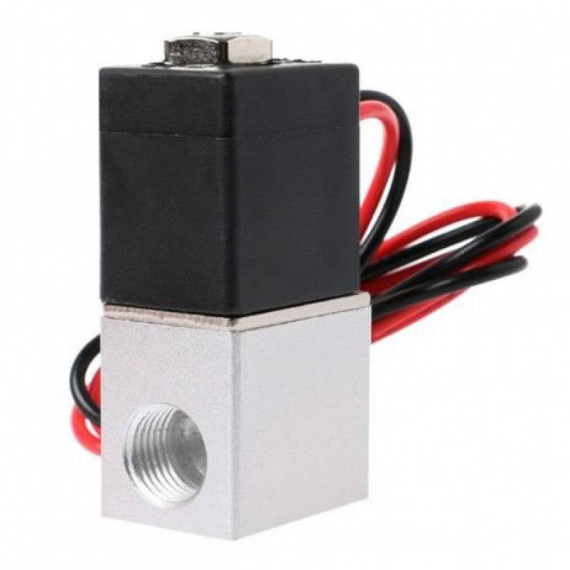 DC 24V Solenoid Valve 1/8 inch 2 Way Normally Closed Direct-Pneumatic Valves For Water Air Gas Hot - RS3307 - REES52