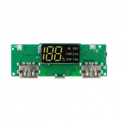 18650 5V 2A Lithium Battery Digital Display Module - RS3316 - REES52