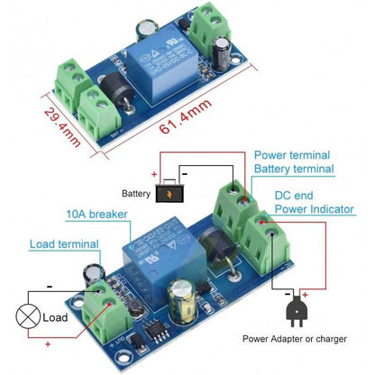 YX850 Power Failure Battery Module Automatic Switching