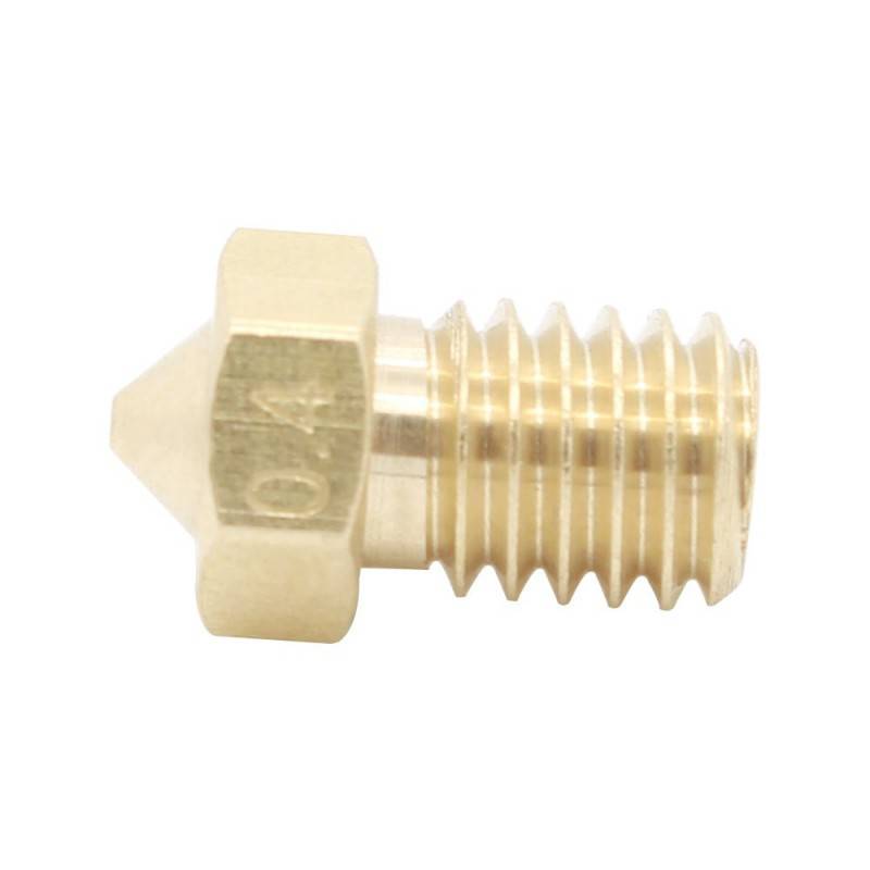 M6 Thread Brass Nozzle V5 V6 UM Compatible - 1.75mm x 0.4mm (for 3D printer) - RS3350 - REES52