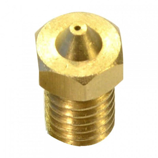 M6 Thread Brass Nozzle V5 V6 UM Compatible - 1.75mm x 0.4mm (for 3D printer) - RS3350 - REES52