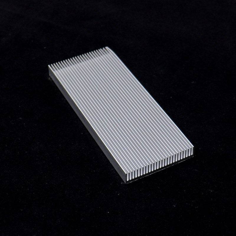 Aluminium Heat sink for High Power LED Amplifier (100 x 40 x 8 mm) - RS3377 - REES52