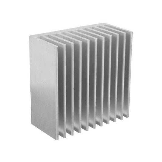 Universal Aluminium Heat Sink for CPU IC(40 x 40 x 20 ) - RS3429 - REES52