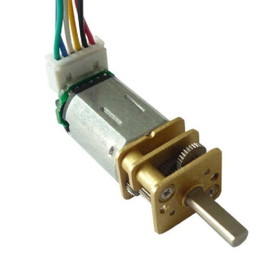 N20 12V 120 RPM Micro Metal Gear Motor With Encoder - RS3441 - REES52