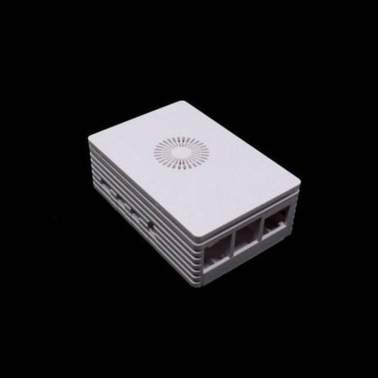 Raspberry Pi 4B White Injection Molding Premium Case Supporting 3007 Fans - RS3104 - REES52