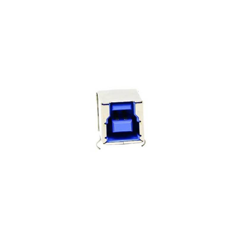 USB 3.0 Type B Male 9 pin Right Angle PCB Mount Connector - RS3513 - REES52