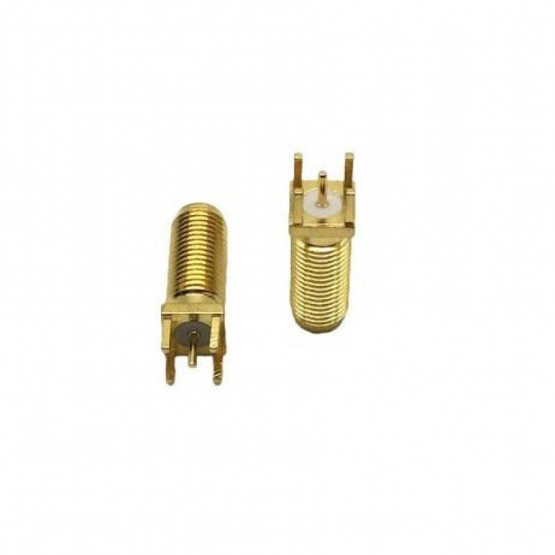 SMA jack (long) Straight PCB Mount - RS3536 - REES52