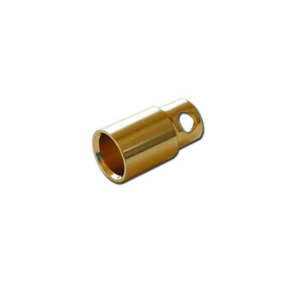 8mm Gold Plated Bullet Connector Female - RS3590 - REES52