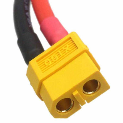 SafeConnect XT60 Female with 14AWG Silicon Wire 10cm - RS3602 - REES52