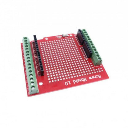 Proto Screw Shield Assembled Terminal Prototype Expansion Board for ARDUIN0 - NA223 ( RS3604 ) - REES52