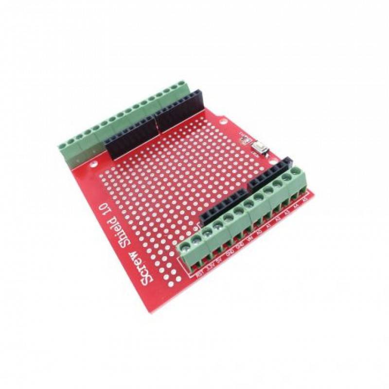 Proto Screw Shield Assembled Terminal Prototype Expansion Board for ARDUIN0 - NA223 ( RS3604 ) - REES52