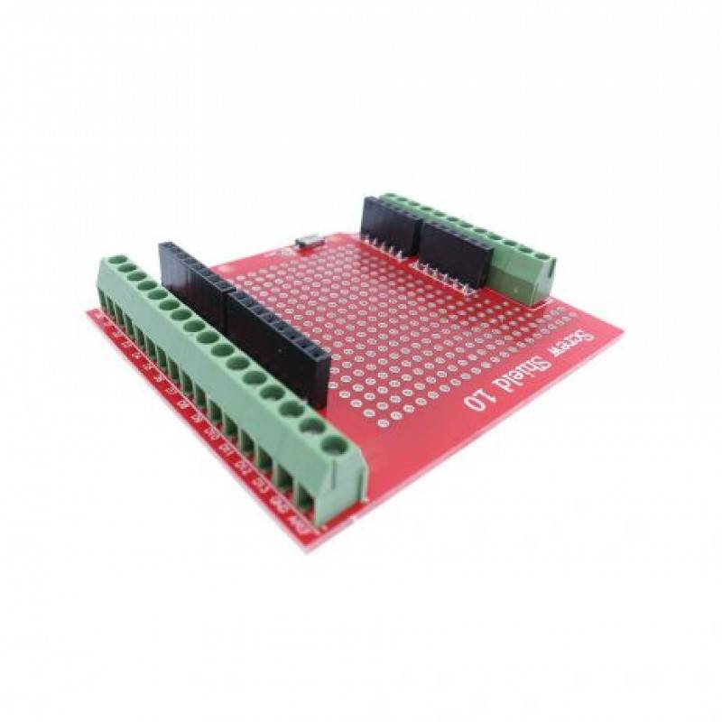 Proto Screw Shield Assembled Terminal Prototype Expansion Board for ARDUIN0 - NA223 ( RS3604 ) - REES52