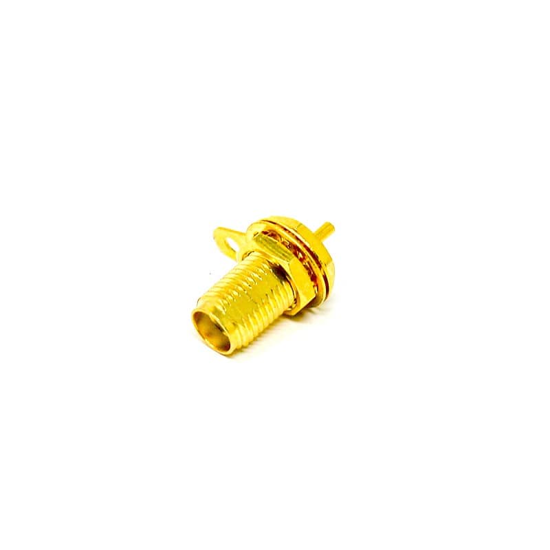 SMA Female Straight Connector Solder Type for Cable and Panel Mount - RS3615 - REES52