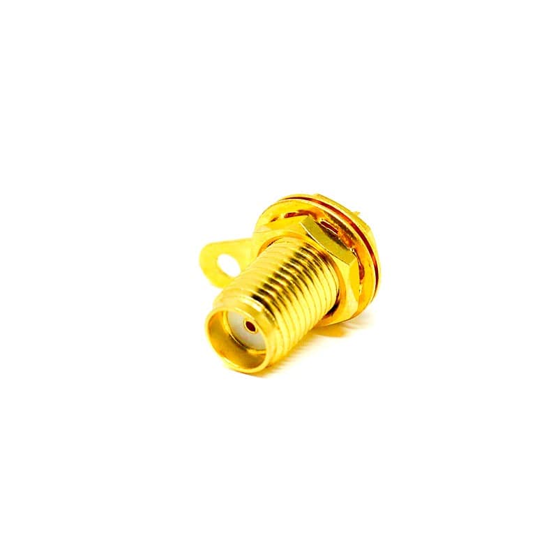 SMA Female Straight Connector Solder Type for Cable and Panel Mount - RS3615 - REES52