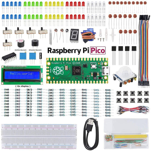 Raspberry Pi Pico Basic Starter Kit One-Stop Learning – REES52