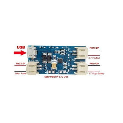 Mini Solar Lipo Charger Board - RS3657 - REES52