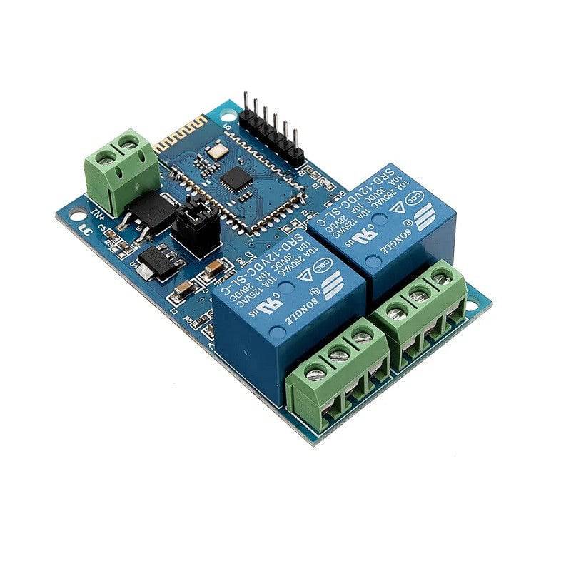 DC 12V 2 Channel Bluetooth Wireless Control Relay Module - RS3522 - REES52