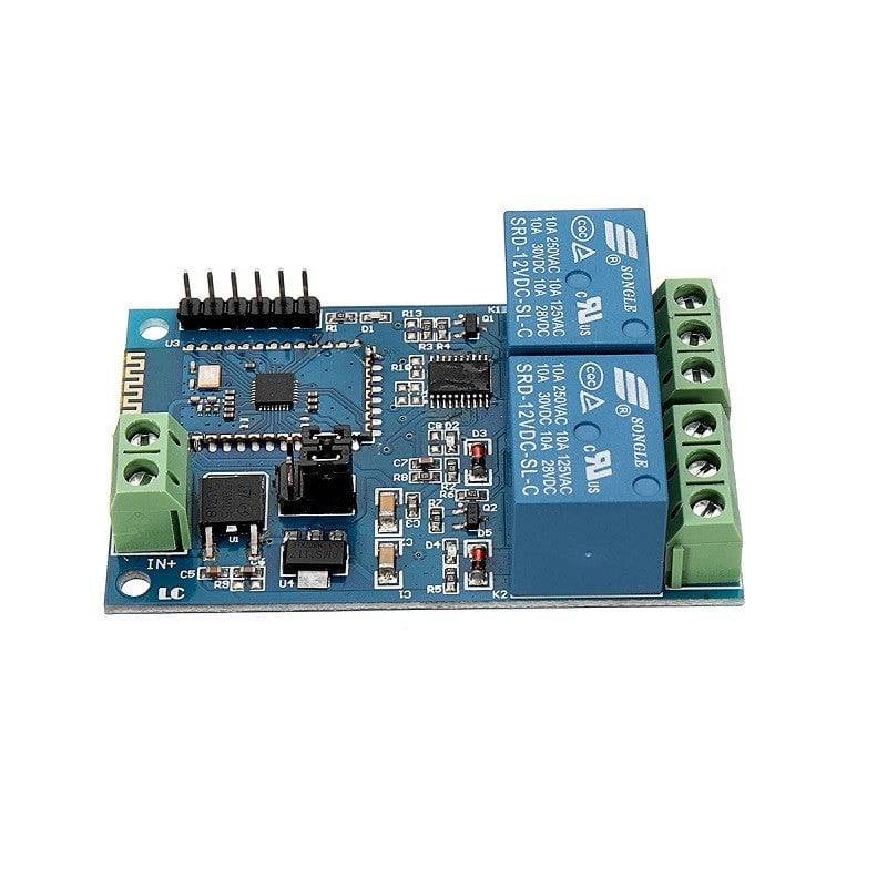 DC 12V 2 Channel Bluetooth Wireless Control Relay Module - RS3522 - REES52