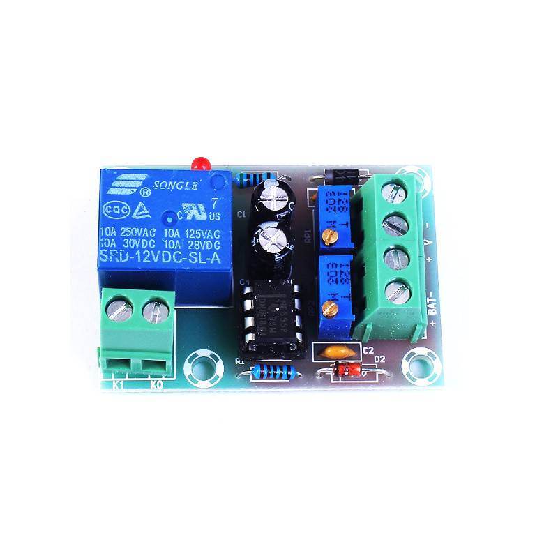 XH-M601 12V Battery Charging Control Board Intelligent Charger Power Control Panel Automatic Charging Power Module - RS3528 - REES52