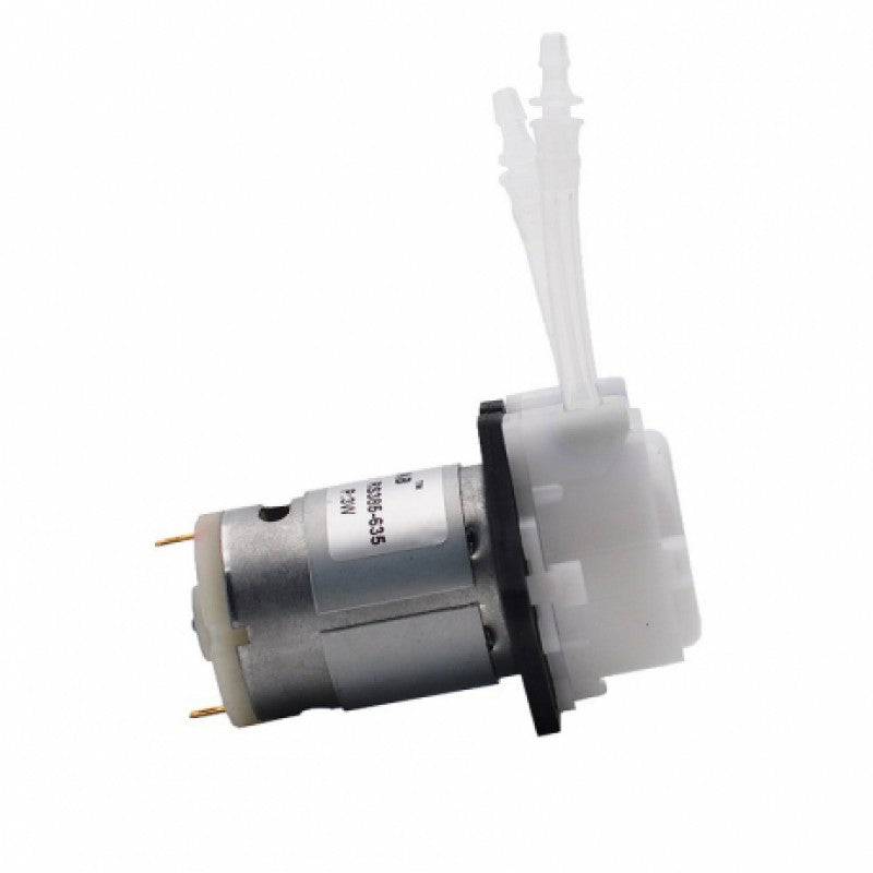 12V DC Peristaltic Dosing Pump For Aquarium Lab Analytical ( 3mm ID x 5mm OD ) 19~100ml /min - RS3665 (RS3362) - REES52