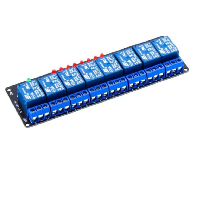 8 Channel 5V Relay Module - RS3676 - REES52