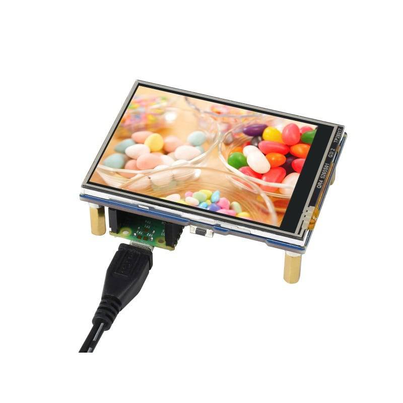 Waveshare 2.8inch Touch Display Module for Raspberry Pi Pico, 262K Colors, 320×240, SPI - RS3250 - REES52