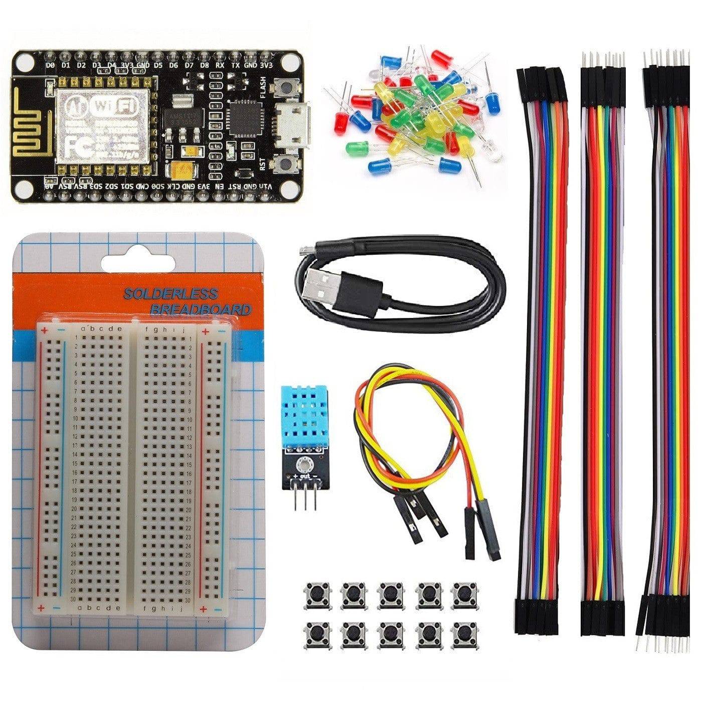 IoT Kit By REES52 with Node MCU CP2102 Development Board - KT1346 - REES52