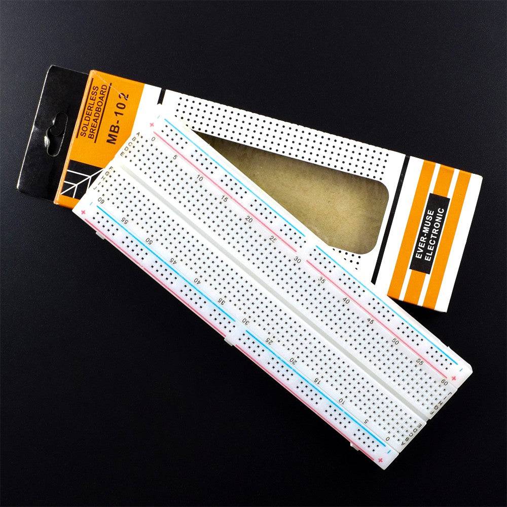 Solderless Breadboard 830 Tie Points MB102 -AA071 - REES52