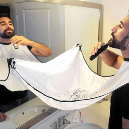 Beard Apron Grooming Cape for Shaving- Clippings Catcher Apron - No More Messy Sinks - RS487 - REES52