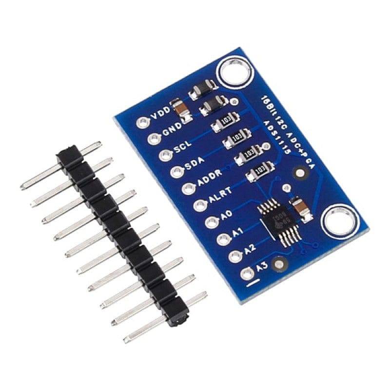 ADS1115 16-Bit I2C ADC 4-Channel Programmable Gain Amplifier Module - RS4022 - REES52