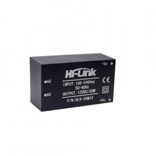 HLK-20M12 Hi-Link 12V 20W AC to DC Power Supply Module - RS4894 - REES52