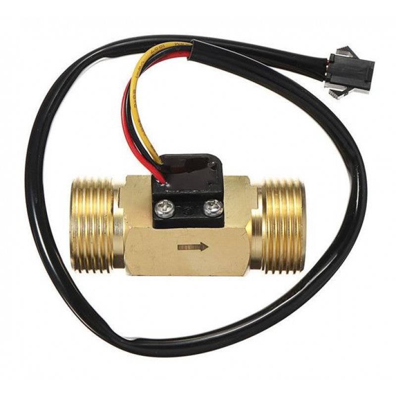 3/4 inch Brass Water Flow Sensor - SEN-HZ43WB - RS4890 - REES52