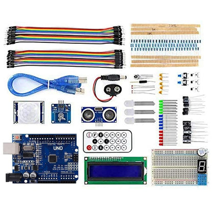 ARDUIN0 SMD Uno Based Super Starter Kit smd Full Learning Kit - B0B8DF9CSD - REES52