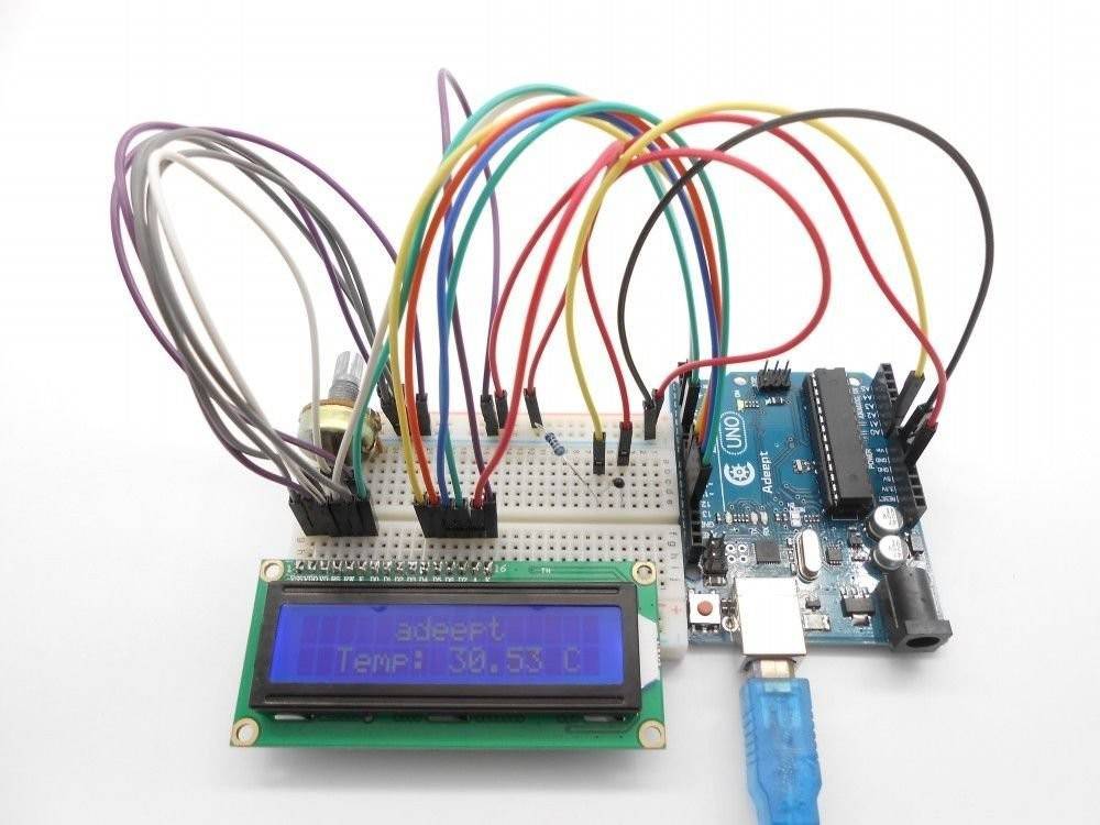 Electronics Project LCD1602 Beginners Starter Kit Compatible with Arduino UNO R3 - B07TFF9NYD - REES52