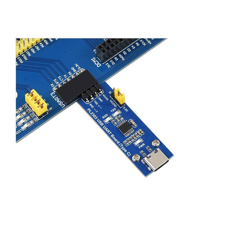 Waveshare PL2303 USB UART Board V2 USB-C Connector