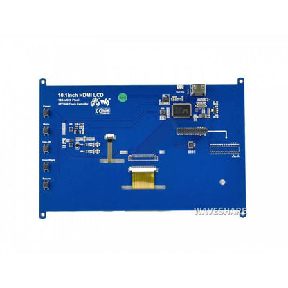 10.1inch Resistive Touch Screen LCD, 1024×600, HDMI, IPS, Supports Raspberry Pi / PC - NA001 - REES52