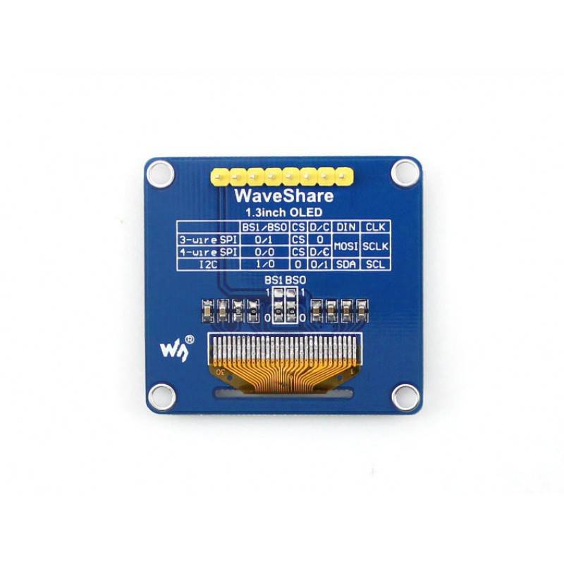 Waveshare 1.3 Inch OLED Display (B) Module- RS2964 - REES52