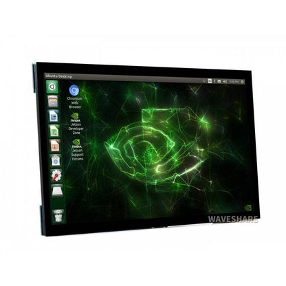 Waveshare 10.1inch Capacitive Touch Screen LCD (E), 1024×600, HDMI, IPS, Supports Raspberry Pi And PC - RS683 - REES52